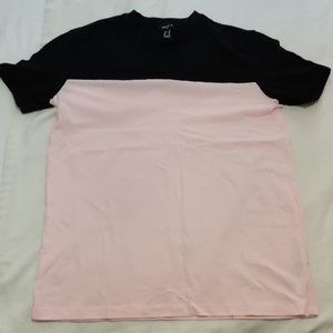 Forever 21 Pink and black t-shirt